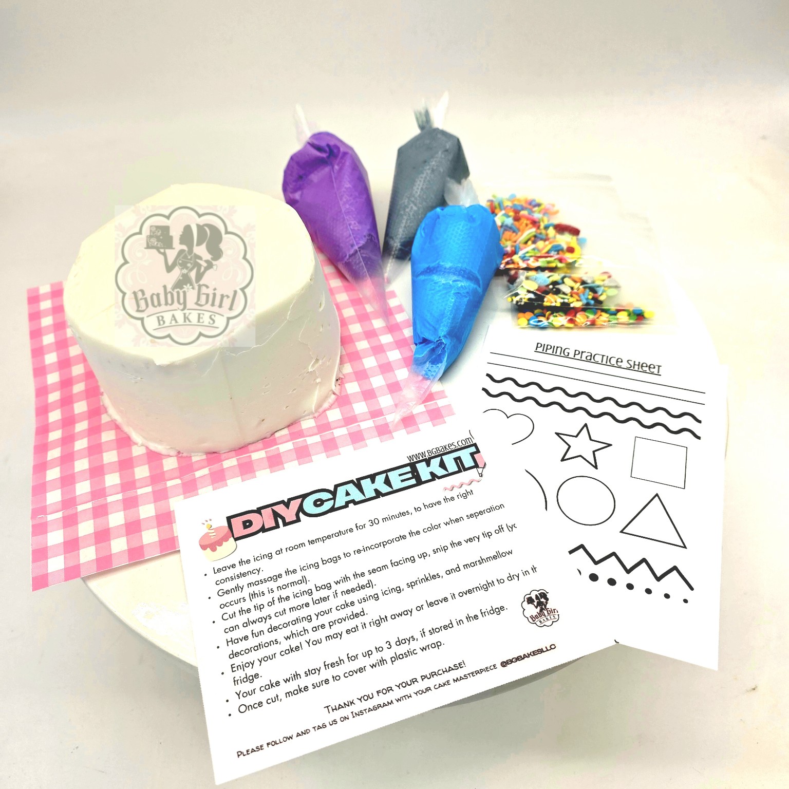 Baby Girl Bakes design KD-009 in Las Vegas
