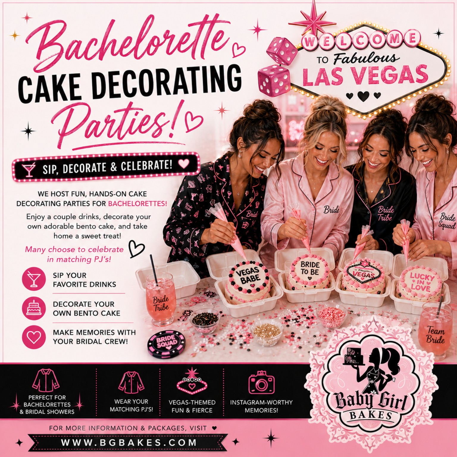 Baby Girl Bakes design DS-010 in Las Vegas