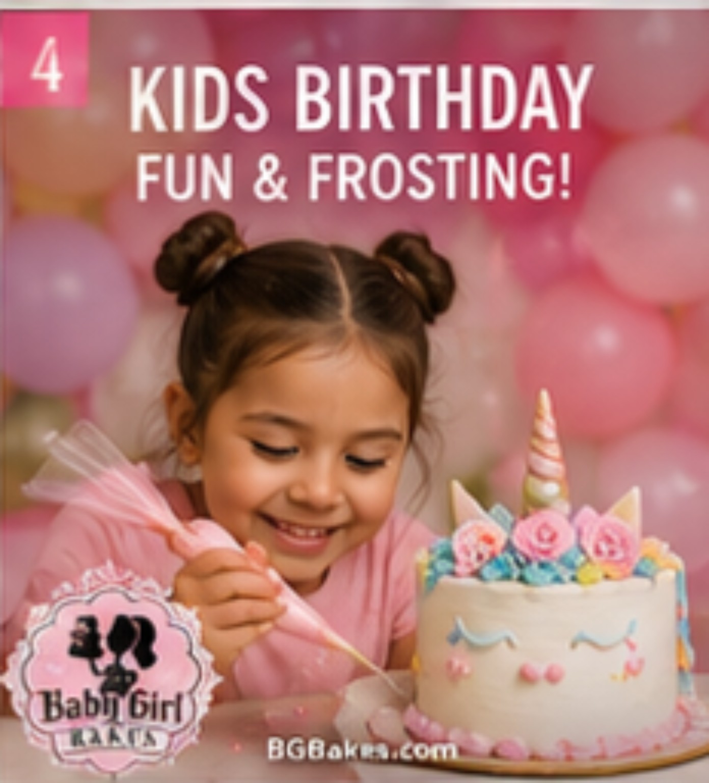 Baby Girl Bakes design KD-010 in Las Vegas